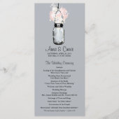 Rustic Mason Jar et le programme Fleur sauvage (Devant)