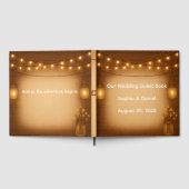 Rustic Mason Jar Mariage livre d'invité (Complet)