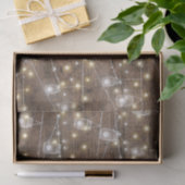 Rustic Mason Jar String Lights Romantic Tissuepapier (Geschenk)