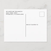 Rustic Mason Jar Sunflower Save the Date Aankondigingskaart (Achterkant)