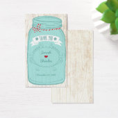 Rustic Mason Jar sur l'écorce Mariage illustré (Bureau)