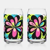 Rustic Mason Jar Trouwbril Blikvorm Glas (Voorkant)