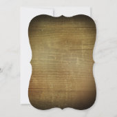 Rustic Mason Jars String Lights Elegant Wedding Kaart (Achterkant)