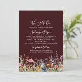 Rustic Meadow Botanical We Still Do Vow Renewal Kaart (Staand voorkant)