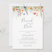 Rustic Meadow Brunch with the Bride Shower Kaart (Voorkant)