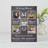 Rustic Memorial 5 Foto's Order of Service Funeral Programma (Staand voorkant)