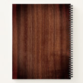 Rustic Memorial 5 Photo Budget Funérailles Livre d (Dos)