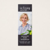 Rustic Memorial Souvenir Funeral Poem Signet (Devant)