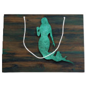 Rustic Mermaid (Blauwgroen) Groot Cadeauzakje (Voorkant)