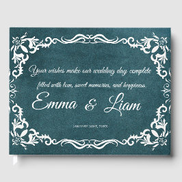 Rustic Mexican Wedding Guest Book  Gastenboek