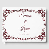 Rustic Mexican Wedding Guest Book  Gastenboek (Voorkant)