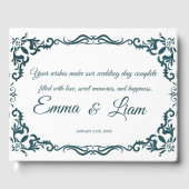 Rustic Mexican Wedding Guest Book  Gastenboek (Voorkant)