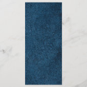 Rustic Mexican Wedding Menu Card (Achterkant)