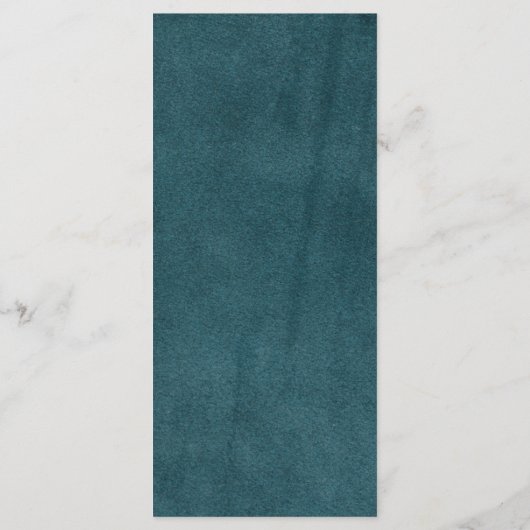 Rustic Mexican Wedding Menu Card (Dos)