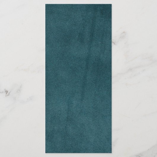 Rustic Mexican Wedding Menu Card (Dos)