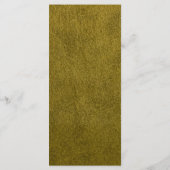 Rustic Mexican Wedding Menu Card (Dos)