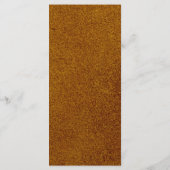 Rustic Mexican Wedding Menu Card (Dos)