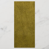 Rustic Mexican Wedding Menu Card (Dos)