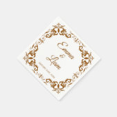 Rustic Mexican Wedding Napkins Servet (Hoek)