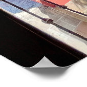 Rustic Mexico - Oude stadskerk uit Balcony Poster (Hoek)