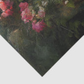 Rustic Midnight Floral Truck Decoupage Tissuepapier (Detail)