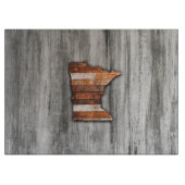 Rustic Minnesota Shape Snijplank (Voorkant)