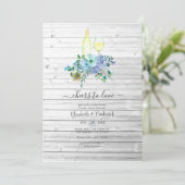 Rustic Mint Boho - wascoupeschower Kaart (Staand voorkant)