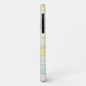 Rustic Mint & Yellow Boho Geo Modern, gepersonalis Case-Mate iPhone Case (Achterkant/links)