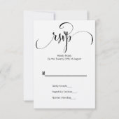 Rustic Modern Nous Faisons Script Mariage Carte RS (Devant)