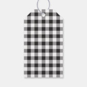 Rustic Modern Thanksgiving Holiday Cadeaulabel (Achterkant)