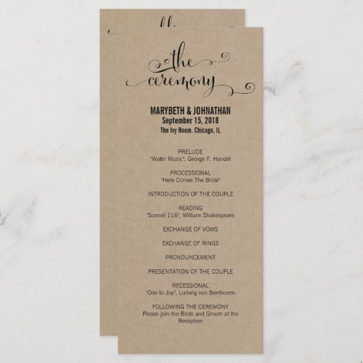 Rustic Modern we doen het programma voor het sture (Voorkant / Achterkant)