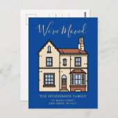 Rustic Modern We hebben een bewegende aankondiging Briefkaart (Voorkant / Achterkant)