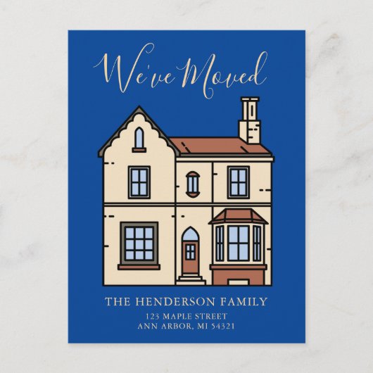 Rustic Modern We hebben een bewegende aankondiging Briefkaart (Voorkant)