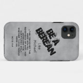 Rustic moet een Bijbelscriptversie in Berean zijn Case-Mate iPhone Case (Achterkant (horizontaal))