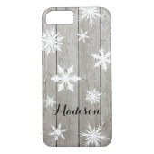 Rustic Monogram iPhone 7 Hoesje (Achterkant)