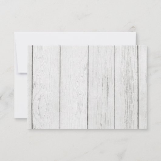 Rustic Moose Baby shower Luier Raffle Kaart (Achterkant)