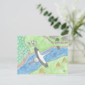 "Rustic motifs" Briefkaart (Staand voorkant)