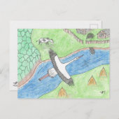 "Rustic motifs" Briefkaart (Voorkant / Achterkant)