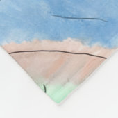 "Rustic motifs" Fleece Deken (Hoek)