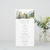 Rustic Mountain Pine Forest Programme Cabine de bo (Debout devant)