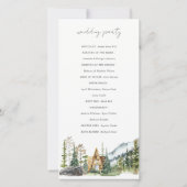 Rustic Mountain Pine Forest Programme Cabine de bo (Dos)