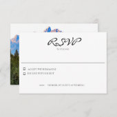 Rustic Mountain Response Kaart (Voorkant / Achterkant)