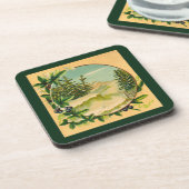 Rustic Mountain Scene Onderzetter (Linkerzijde)