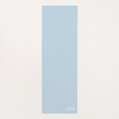 Rustic Mountain Trees Modern Trendy Waterverf Yogamat (Achterkant)