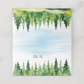 Rustic Mountain Wedding (Buitenkant ongevouwen)