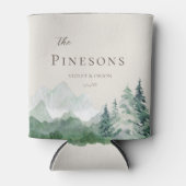 Rustic Mountains Adventure begint met weddenschap Blikjeskoeler (Voorkant)