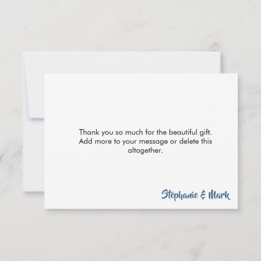 Rustic Mountains Baby shower d'aventure Merci (Dos)