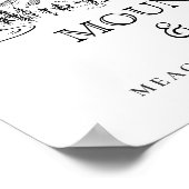 Rustic Mountains & Martinis Camp Bachelorette Poster (Hoek)