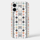 Rustic Native Ethnic Mudcloth Aesthetic Vertical Case-Mate iPhone Case (Achterkant)