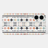 Rustic Native Ethnic Mudcloth Aesthetic Vertical Case-Mate iPhone Case (Achterkant (horizontaal))
